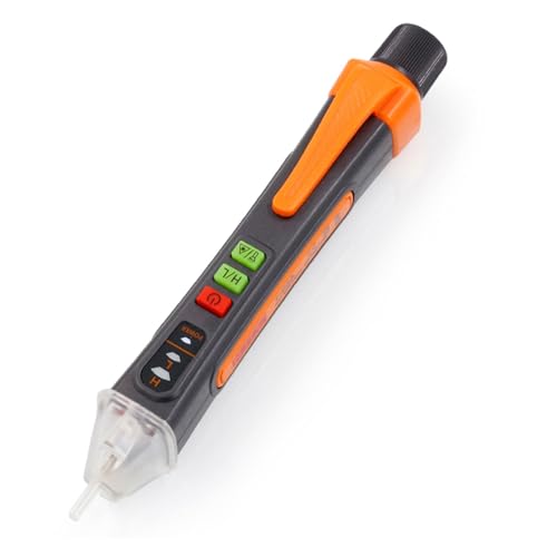T02A Multifunktions-Induktionstester ohne Kontakt, Hochspannungs-Induktionstester, Phasen-/Neutralleiterdetektor, Elektrischer Haushaltstesterstift T02A Multifunktions-Induktionstester ohne Kontakt, Hochspannungs-Induktionstester, Phasen-/Neutralleiterdetektor, Elektrischer Haushaltstesterstift von AYJYZHIAG