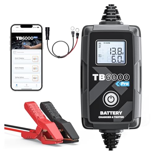 TB6000 Pro 12V Kleine Smart App Control 8A/3A/1A Auto Auto Lithium-Batterie Ladegerät Tester Analyzer TB6000 Pro 12V Kleine Smart App Control 8A/3A/1A Auto Auto Lithium-Batterie Ladegerät Tester Analyzer von AYJYZHIAG