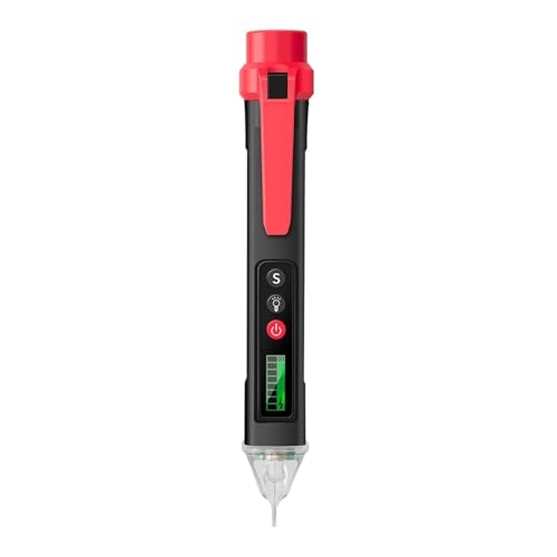 VC1010 Digitale AC/DC-Spannungsdetektoren Intelligenter berührungsloser Teststift 12-1000 V Strom Elektrischer Sensor(VD1010 Black) von AYJYZHIAG