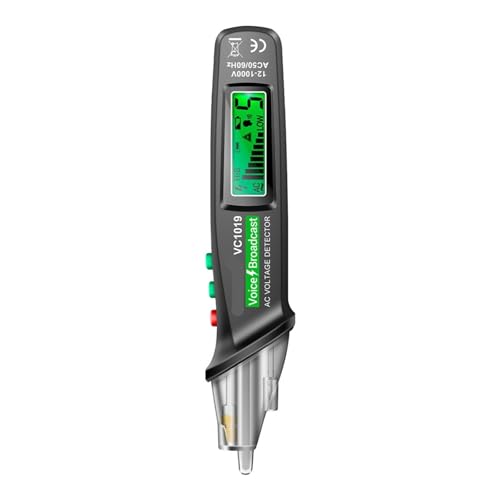 VC1019 Intelligenter Sprachübertragungs-Teststift 12V-1000V Infrarotsensor-Positionierungsspannungstester Elektrischer Kabeldetektor(VC1019) von AYJYZHIAG