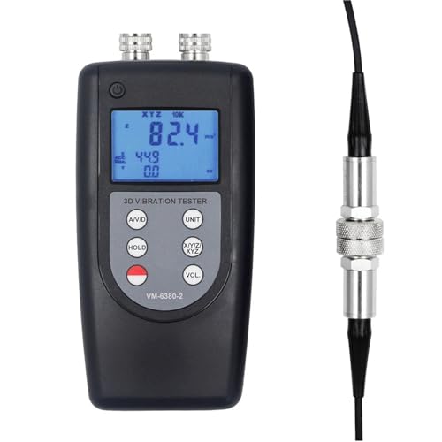 VM-6380-2 Digitales Vibrationsmessgerät zur Messung von Geschwindigkeit, Beschleunigung und Verschiebungsfrequenz. Vibrationstester VM-6380-2 Digitales Vibrationsmessgerät zur Messung von Geschwindigkeit, Beschleunigung und Verschiebungsfrequenz. Vibrationstester von AYJYZHIAG