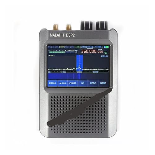 Verbessertes Original-Malahit-DSP2-Radio, neueste Firmware V2.40, Malahit DSP2 SDR-Malachit-Empfänger, 10 kHz/z-2 gh/z AM/SW/MW/FM, Vollband(DSP2 Radio) von AYJYZHIAG