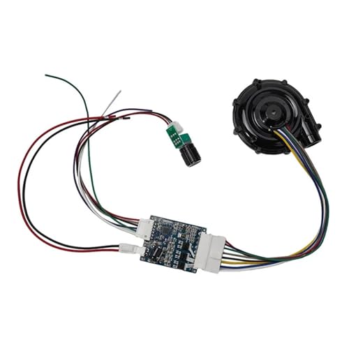 Zentrifugalgebläse 12V/24V+Antrieb Kunststoff Schwarz WS7040-12-X200N/WS7040-24-V200N Kleines bürstenloses(WS7040-24V and Drive) von AYJYZHIAG