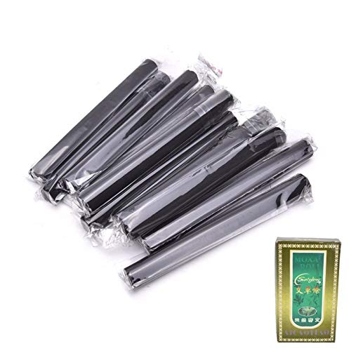AYKANING Moxa Rollen,Rauchfreie Moxa Rollen 30 stücke Box 0,7 cm * 12 cm Natürliche chinesische Mugwort rauchlose moxibustion Sticks Moxa Sticks von AYKANING