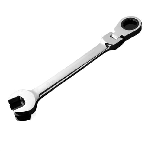 AYKANING RatschenschlüSsel Set,SchraubenschlüSsel Set 6–24 mm Ratschen-Maulschlüssel, mit flexiblem Kopf, Mehrzweck-Ratschenwerkzeug, Reparatur-Ratschen-Kombinationsset. Auto-Handwerkzeuge(18MM) von AYKANING