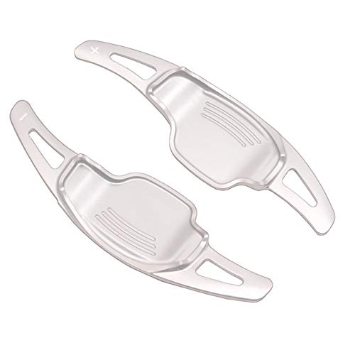 AYKANING Schaltwippen,Auto Lenkrad Schaltwippen 2 Stücke Auto Lenkrad Schicht Paddel Shifter Verlängerung Passend Für Chevrolet Für Camaro 2012-2015 Aluminiumlegierung Aufkleber Dekoration(Silver) AYKANING Schaltwippen,Auto Lenkrad Schaltwippen 2 Stücke Auto Lenkrad Schicht Paddel Shifter Verlängerung Passend Für Chevrolet Für Camaro 2012-2015 Aluminiumlegierung Aufkleber Dekoration(Silver) von AYKANING