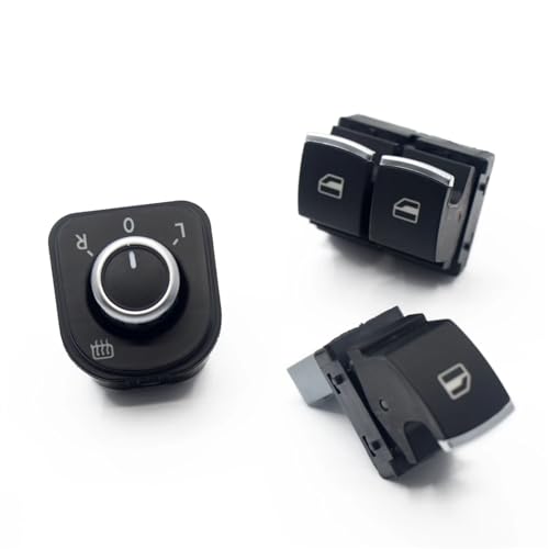 Elektrische Spiegelspiegel Schalters Schalter Fenster Schalter Steuertaste Passend Für B6 Eos Golf 5 6 GTI Mk5 Mk6 TIGUAN GTI 3 TEILE/SATZ Spiegel Auto Schalter Elektrische Spiegelspiegel Schalters Schalter Fenster Schalter Steuertaste Passend Für B6 Eos Golf 5 6 GTI Mk5 Mk6 TIGUAN GTI 3 TEILE/SATZ Spiegel Auto Schalter von AYKANING