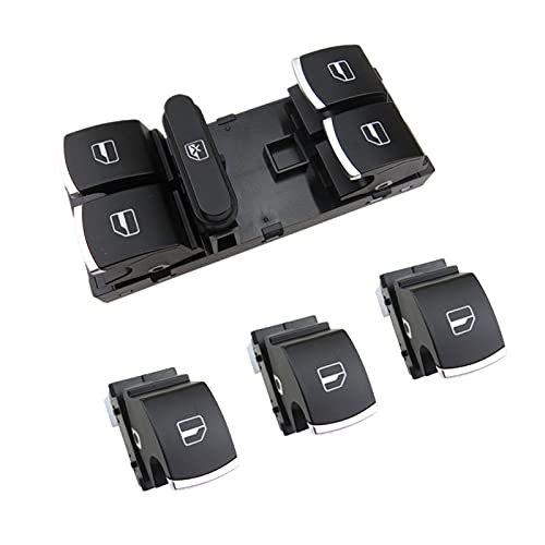 Fensterheber,Fensterheber Schalter Auto-Innen-Power-Fensterschalter-Kontrollknopf for Passat B6 3c CC Golf 5 Mk5 6 Mk6 Plus -Kaninchen 5ND 959 855 5ND 959 857 Fensterheber,Fensterheber Schalter Auto-Innen-Power-Fensterschalter-Kontrollknopf for Passat B6 3c CC Golf 5 Mk5 6 Mk6 Plus -Kaninchen 5ND 959 855 5ND 959 857 von AYKANING