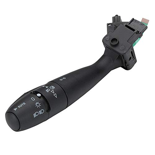 Lenkstockschalter,Lenkstockhebelschalter Kombination Auto-Blinker-Anzeige-Übertragungsschalter Lenksäulen-Horn Auto zur Verwendung mit 206 207 307 406 407 807(Auto) von AYKANING