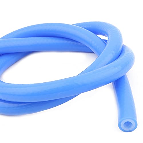 Silikonschlauch,Gummischlauch 1m 6~35mm Silikonrohrschlauch Hochdruck Flexible Kieselgel-Rohr Trinkwasser Gummischlauch(Blue 16x24mm) von AYKANING