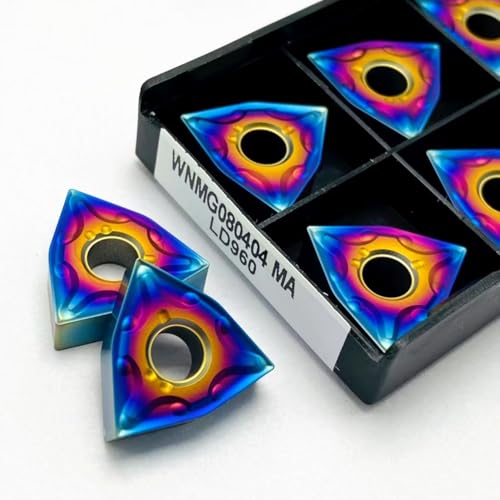 10 stücke 65HRC WNMG080408 MA WNMG080404 MA LD960 Nano Blau Abgeschreckt Stahl Harte Legierung Drehen Klinge for Gusseisen Harten Stahl WNMG080408(WNMG080404 MA LD960) von AYLFGSMG