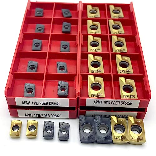 10 stücke APMT1604 APMT1135PDER RPMW1003MO DP5320 DP5420 Hartmetall Einsätze APMT CNC Drehmaschine Teile Werkzeug Fräsen Einsätze RPMW(APMT1135 PDER DP5420) von AYLFGSMG