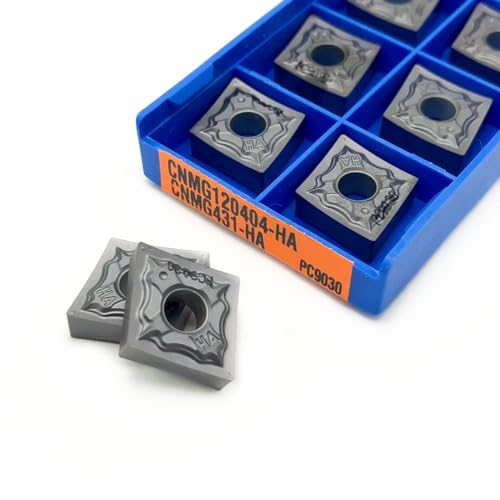 10 stücke CNMG120404 CNMG120408 HA PC9030 Externe Drehen Werkzeug CNMG 120404 CNMG 120408 Hartmetall Einsatz for Edelstahl for Drehmaschine(CNMG120404-HA PC9030) von AYLFGSMG