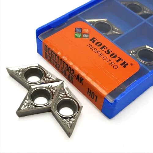 10 stücke DCGT11T302 DCGT11T304 DCGT11T308 AK H01 Insert Fräser Aluminium Drehen CNC Drehmaschine Werkzeug Verarbeitung DCGT 11T304(DCGT11T302-AK H01) von AYLFGSMG