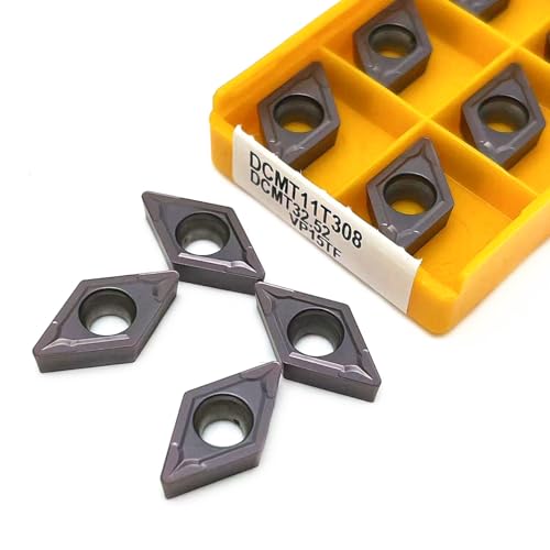 10 stücke DCMT11T304 DCMT11T308 VP15TF US735 UE6020 Interne Drehen Werkzeuge Hartmetall Einfügen DCMT11T308 VP15TF Metall Drehmaschine Werkzeuge Einsätze(DCMT11T308 VP15TF) von AYLFGSMG