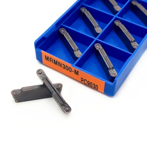 10 stücke Drehen Einsatz MRMN300 MRMN400 PC9030 NC3020 NC3030 Cut-off Drehen Werkzeug Hartmetall Einsatz CNC Drehmaschine Werkzeug MRMN Grooving werkzeug Teile(MRMN300-M PC9030) von AYLFGSMG