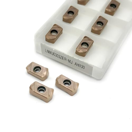10 stücke Einsatz LNMU0303ZER MJ AH725 AH130 Tungaloy Hartmetall Einsätze CNC LNMU 0303 Drehmaschine Werkzeuge Externe Drehen Klinge Werkzeuge for Stahl(LNMU0303ZER-MJ AH130) von AYLFGSMG