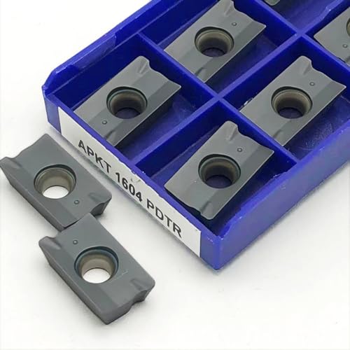 10 stücke Fräser APKT1604 APMT1604PDTR APMT1135, APKT1135 Harte Legierung Klinge CNC Drehmaschine Fräser Werkzeug(APKT 1604 PDTR LT30) von AYLFGSMG
