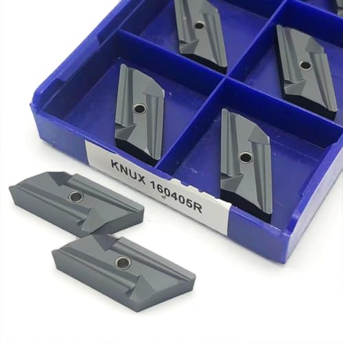 10 stücke Harte Legierung Klinge KNUX160405R LT10 CNC Diamant Drehmaschine Klinge Edelstahl Universal Drehmaschine Bearbeitung Werkzeug KNUX160405R von AYLFGSMG