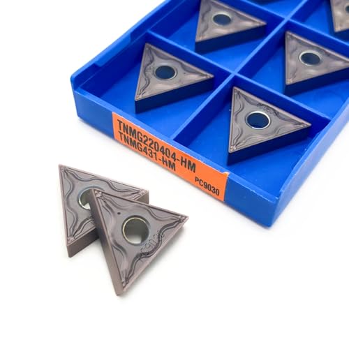 10 stücke Hartmetalleinsatz TNMG220404 TNMG220408 HM PC9030 NC3020 Metalldrehwerkzeug TNMG 220404 TNMG 220408 Schneidwerkzeuge(TNMG220404-HM PC9030) von AYLFGSMG