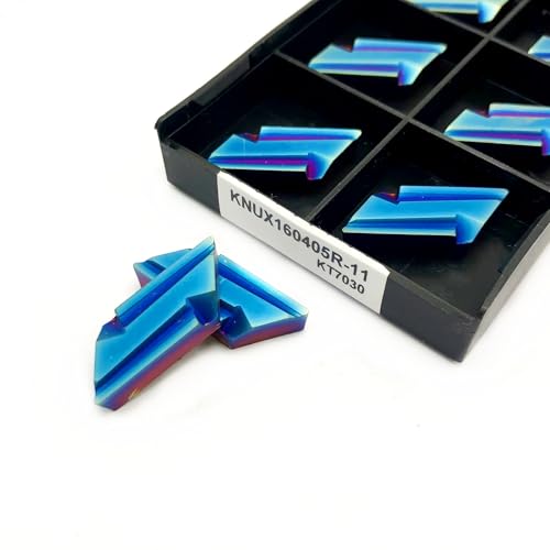 10 stücke KNUX160405R KT7030 Nano Blau Metall Gewinde Drehen Werkzeug CNC Drehen Werkzeug KNUX160405R Hartmetall Drehmaschine Klinge 10 stücke KNUX160405R KT7030 Nano Blau Metall Gewinde Drehen Werkzeug CNC Drehen Werkzeug KNUX160405R Hartmetall Drehmaschine Klinge von AYLFGSMG