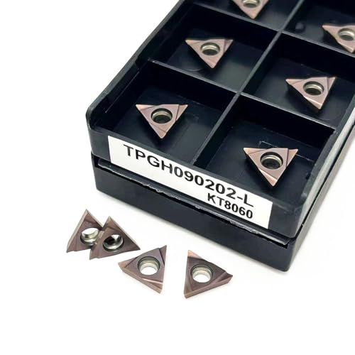 10 stücke Langweilig Stange Drehen Werkzeug Einsatz TPGH0802 TPGH0902 TPGH1103 Winkel 02 Gelten Sbj2020 Langweilig Stange for Edelstahl(TPGH080202L KT8060) von AYLFGSMG