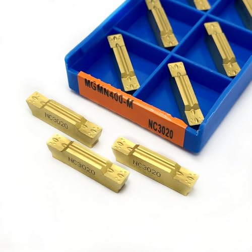 10 stücke MGMN300 MGMN400 PC9030 NC3020 NC3030 Drehen Werkzeug Einstechen Einsätze Klinge Drehmaschine Hartmetall Schneiden Werkzeuge(MGMN400 M NC3020) von AYLFGSMG