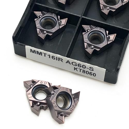 10 stücke MMT16ER MMT16IR AG55-S AG60-S edelstahl schneiden werkzeug kopf verbessert bearbeitung genauigkeit for fräsen(16IR AG60 KT8060) von AYLFGSMG