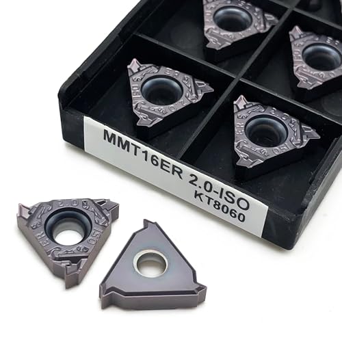 10 stücke MMT16IR MMT16ER 1.0/1.25/1.5/1.75/2.0/2.5/3,0 ISO KT8060 Hohe Härte Edelstahl Schneiden Werkzeug Kopf Starke Universalität(16ER 2.0 ISO KT8060) von AYLFGSMG