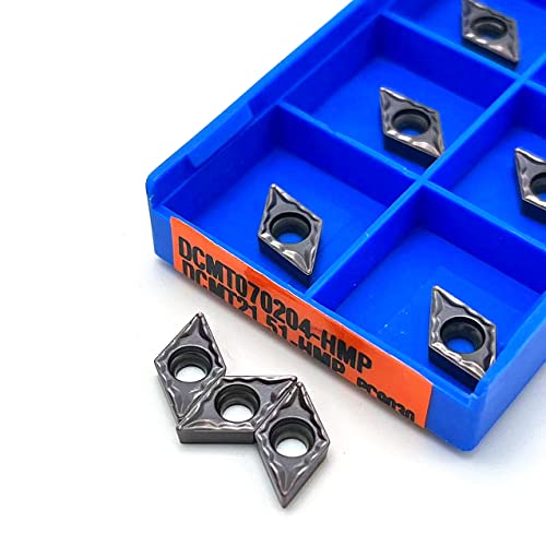 10 stücke Pin Fräsen Werkzeug DCMT070204 DCMT11T304 PC9030 NC3020 Hartmetall Werkzeug Hohe Qualität Schneiden Werkzeug DCMT 070204 Drehen Einsatz(DCMT070204 NC3020) von AYLFGSMG