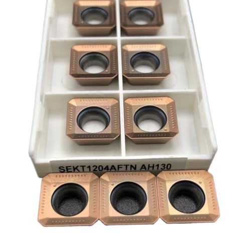 10 stücke SEKT1204AFTN AH725 AH130 hochwertige hartmetall-fräseinsätze viereck schnellvorschub fräsklinge SEKT1204 AH725 AH130(SEKT1204AFTN AH130) von AYLFGSMG