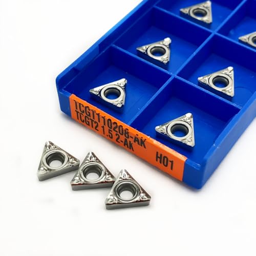 10 stücke TCGT110202 TCGT110204 TCGT110208 AK H01 TCGT Aluminium Cutter Klinge Einsatz Schneiden Werkzeug Drehen Werkzeug CNC Werkzeuge(TCGT110208-AK H01) von AYLFGSMG