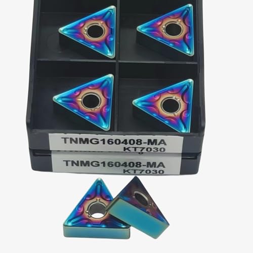 10 stücke TNMG160408 MA KT7030 TNMG160404 MA KT7030 Hartmetall Zylindrischen TNMG Drehen Einsatz(TNMG160404-MA KT7030) von AYLFGSMG