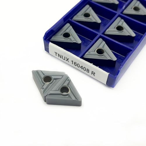 10 stücke TNUX160404R TNUX160408R TNUX160404L TNUX160408L LT10 CNC Klinge Hartmetalleinsatz Drehmaschine Cutter Werkzeug Externe Drehwerkzeug(TNUX 160408 R LT10) von AYLFGSMG