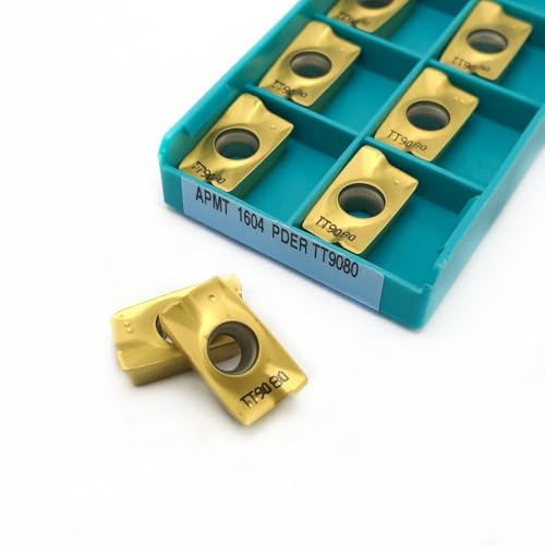 10PCS APMT1604PDER TT9080 Drehen Werkzeuge CNC APMT1604 PDER Drehmaschine Maschine Werkzeug Hartmetall Einfügen Schneiden Werkzeug 10PCS APMT1604PDER TT9080 Drehen Werkzeuge CNC APMT1604 PDER Drehmaschine Maschine Werkzeug Hartmetall Einfügen Schneiden Werkzeug von AYLFGSMG