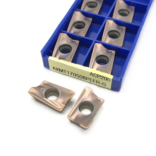 10PCS AXMT170508PEER-G ACP200 Fräser Hartmetall Einsätze AXMT170508 PEER AXMT Drehmaschine Werkzeuge Schneiden Werkzeug 10PCS AXMT170508PEER-G ACP200 Fräser Hartmetall Einsätze AXMT170508 PEER AXMT Drehmaschine Werkzeuge Schneiden Werkzeug von AYLFGSMG