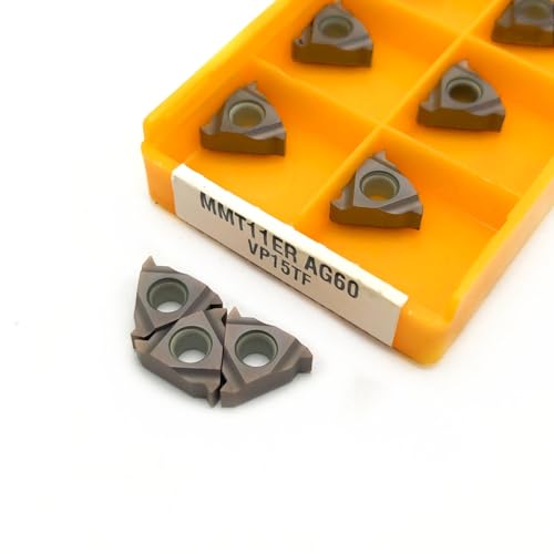 10PCS MMT11ER MMT11IR AG60 VP15TF UE6020 Fräser Werkzeug Hartmetalleinsatz CNC MMT 11IR 11ER Schneidwerkzeug(MMT11ER AG60 VP15TF) von AYLFGSMG