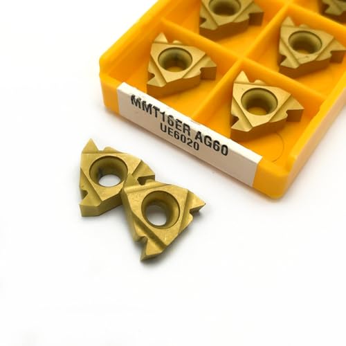 10PCS MMT16ER AG60 MMT16IR AG60 VP15TF/UE6020 Gewinde Einsatz Hartmetall Klinge CNC Werkzeug Klinge 16ER 16IR AG60(MMT16ER AG60 UE6020) von AYLFGSMG