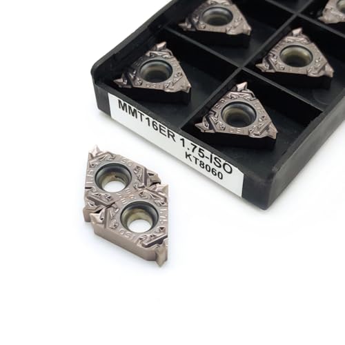 10PCS MMT16ER MMT16IR 1.0/1.25/1.5/1.75/2.0/2.5/3,0 KT8060 CNC Gewinde Fräser hartmetall Werkzeug Gewinde Inser(16ER 1.75-ISO KT8060) von AYLFGSMG