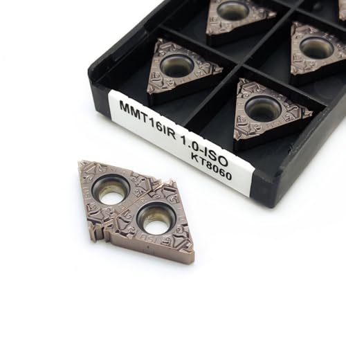 10PCS MMT16ER MMT16IR 1.0/1.25/1.5/1.75/2.0/2.5/3,0 KT8060 CNC Gewinde Fräser hartmetall Werkzeug Gewinde Inser(16IR 1.0-ISO KT8060) von AYLFGSMG