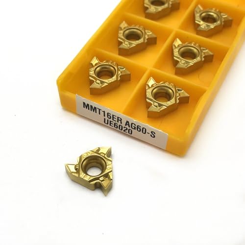 10PCS MMT16IR MMT16ER AG60-S VP15TF UE6020 CNC Gewinde Fräser Hartmetall Werkzeug MMT16ER/16IR Schneiden Werkzeug(16ER AG60-S UE6020) von AYLFGSMG