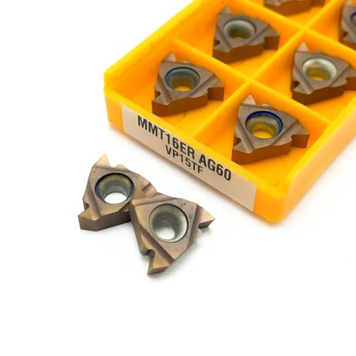 10PCS MMT16IR MMT16ER AG60 VP15TF UE6020 CNC Gewinde Fräser Hartmetall Werkzeug MMT 16ER 16IR Drehen Werkzeug(MMT16ER AG60 VP15TF) von AYLFGSMG