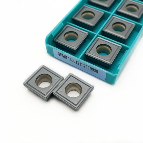 10PCS SPMG090408 SPMG110408 SPMG140512 TT8020 TT9030 Hartmetall Einsätze CNC SPMG for Edelstahl Hartmetall Einfügen(SPMG140512 DG TT9030) von AYLFGSMG