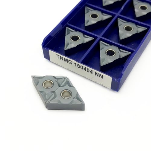 10PCS TNMG160404 TNMG160408 LT10 Drehmaschine Hartmetall Einsätze CNC TNMG Schneiden Werkzeug Drehen Werkzeug for Edelstahl(TNMG 160404 NN LT10) von AYLFGSMG