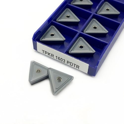 10PCS TPKR1603 PDTRLT30 Fräsen Drehen Werkzeug Hartmetall Einsatz Drehen Werkzeug TPKN1603 Pdtr Fräser CNC Werkzeug(TPKR 1603 PDTR LT30) von AYLFGSMG