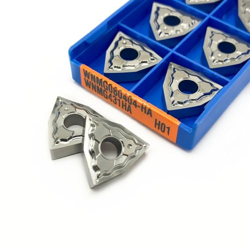 10PCS WNMG080402/04/08 HA H01 WNMG080402 080404 080408 Aluminium Cutter Klinge Einsatz Schneiden Werkzeug Drehen Werkzeug CNC Werkzeuge AL(WNMG080404-HA H01) von AYLFGSMG