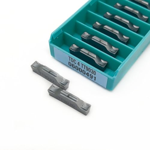 10pcs TDC3 TDC4 TT9030 TT9080 Carbide Aluminum Milling Cutter TDC3 TDC4 TT9030TT9080 Lathe Metal Turning Tool CNC Machine Blade Insert(TDC 4 TT9030) von AYLFGSMG