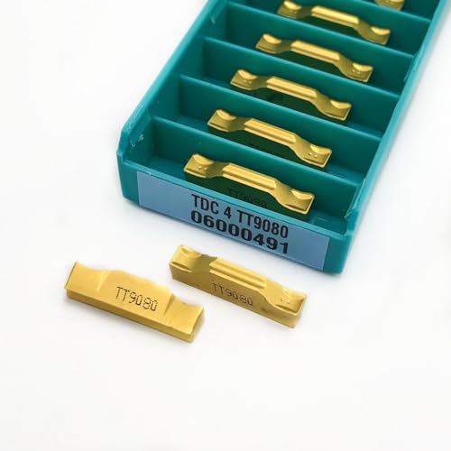 10pcs TDC3 TDC4 TT9030 TT9080 Carbide Aluminum Milling Cutter TDC3 TDC4 TT9030TT9080 Lathe Metal Turning Tool CNC Machine Blade Insert(TDC 4 TT9080) von AYLFGSMG