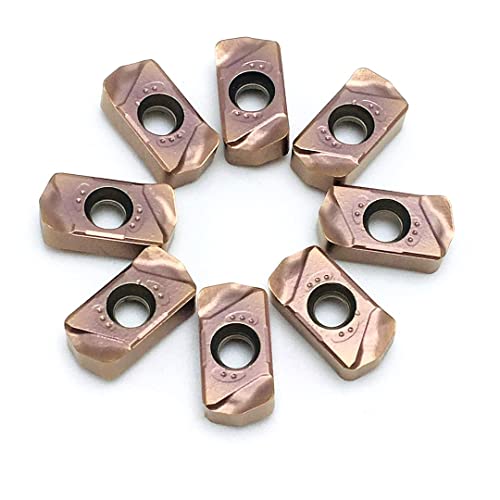 10pcs Turning Insert LNMU0303ZER MJ AH130/AH725 Carbide Double-sided Fast Feed Cutting Insert LNMU 0303(LNMU0303ZER MJ AH130) von AYLFGSMG