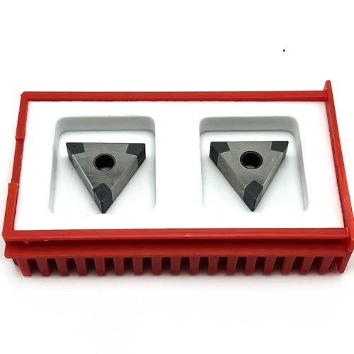 2 STÜCKE TNGA160404 CBN-Einsatz Gelötete PCBN-Einsätze Drehwerkzeugschneider TNGA 160408 Werkzeugmaschinen-Drehwerkzeug(TNGA160404_TNGA160404) von AYLFGSMG